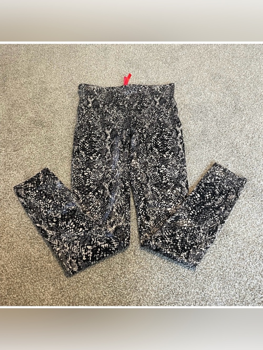 Spanx Snakeprint Leggings